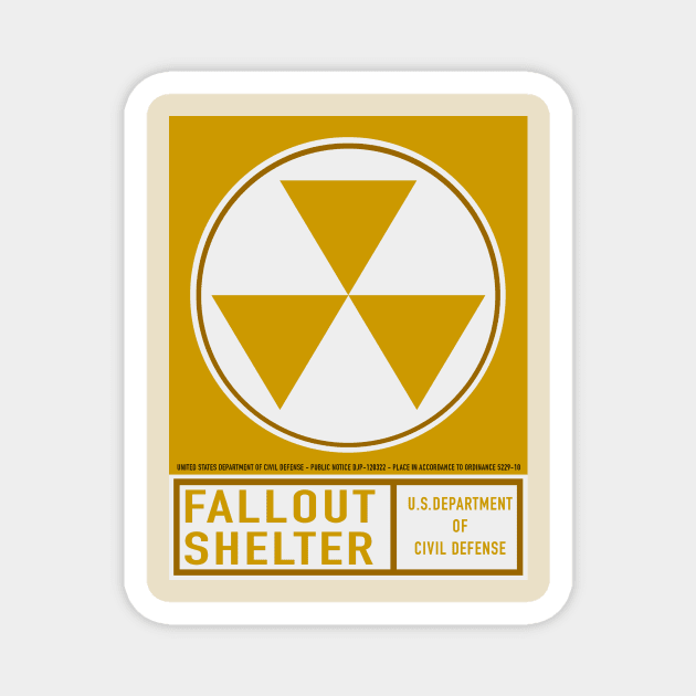 Fallout Shelter Magnet by Vandalay Industries