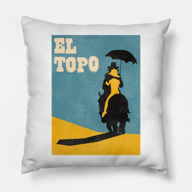 El Topo Pillow by darklordpug