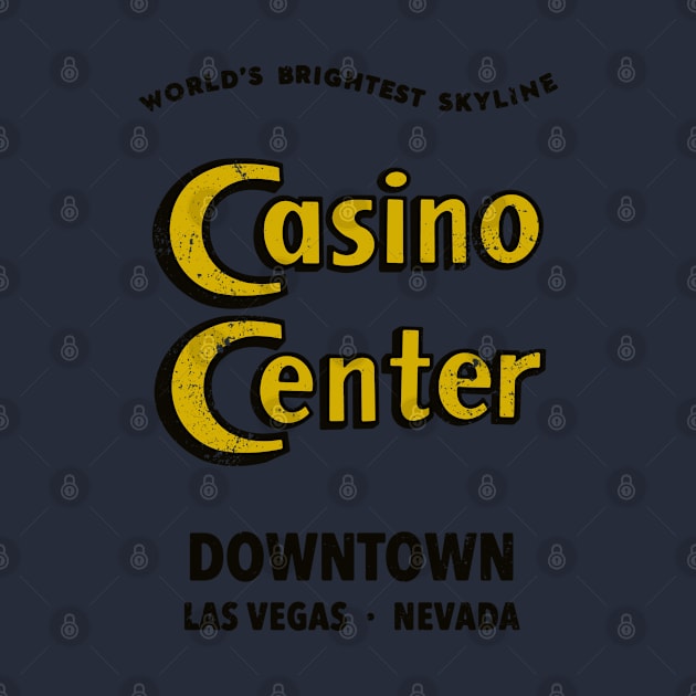 Retro Vintage Casino Center Downtown Las Vegas by StudioPM71