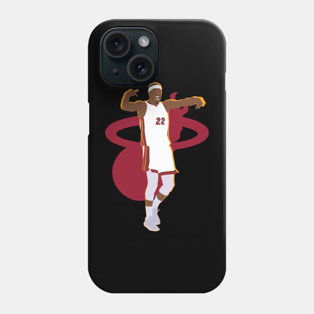 Jimmy Butler 22 M. Heat Collage Phone Case by Jackshun