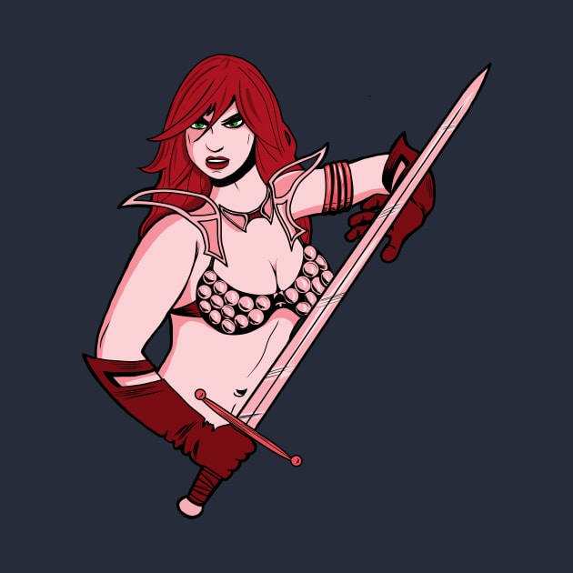 Red Sonja by Matt Blairstone