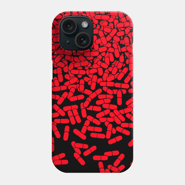 Akira pills Phone Case by paisdelasmaquinas