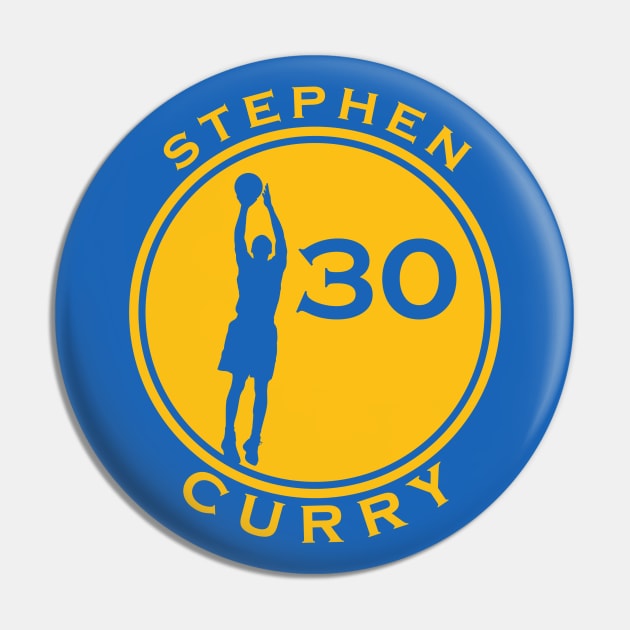 Golden State Curry Pin by 730