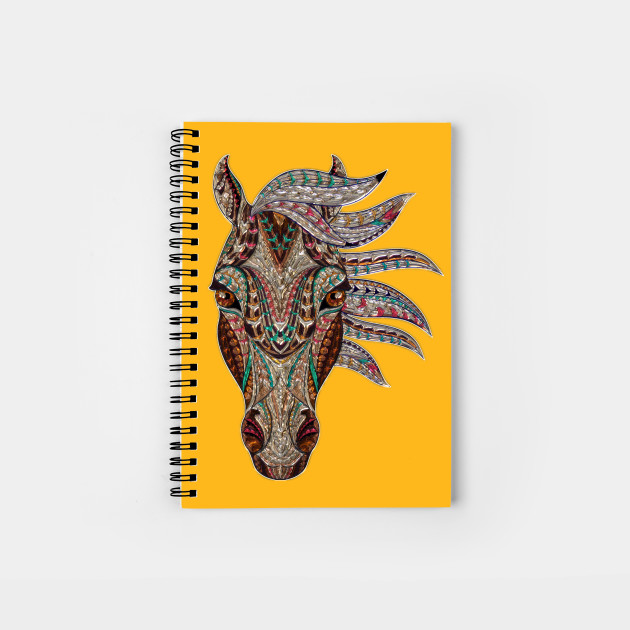 Horse Tribal Abstract Art Native American Geometric Horse Horse