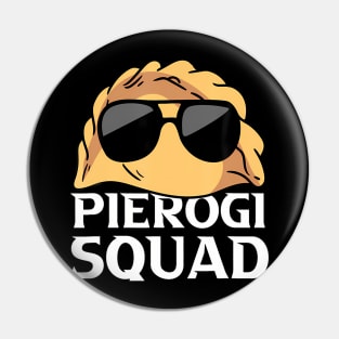 Pierogi Squad Polish Food Poland Funny Pin