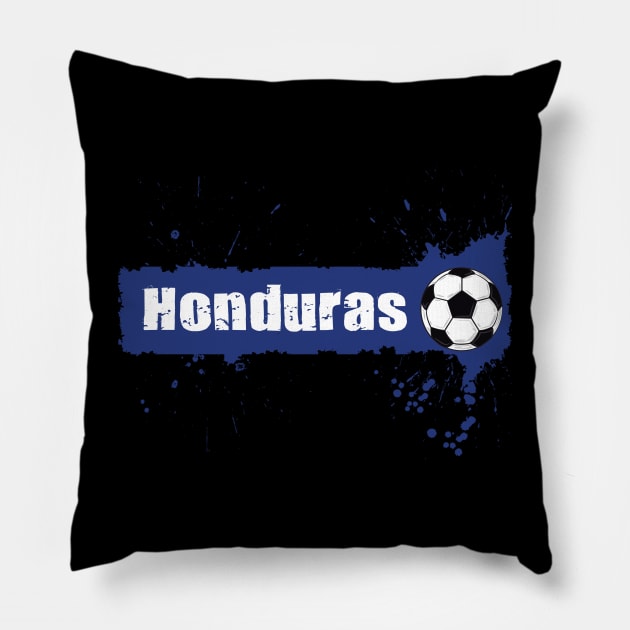 Honduras Soccer Honduras Futbol Football Honduran soccer Flag Jersey Pillow by JayD World