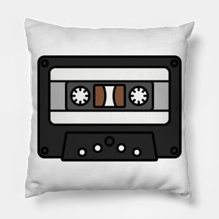 Classic Retro Tape Cassette 80's Pillow