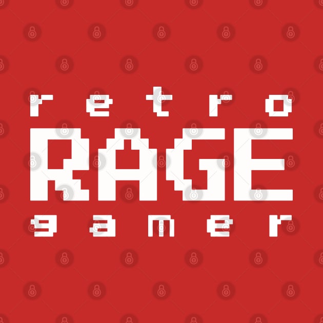 "RETRO RAGE Gamer" by MGleasonIllustration