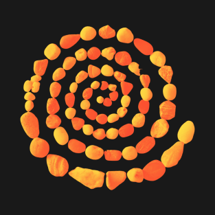 Orange precious spiral of life T-Shirt