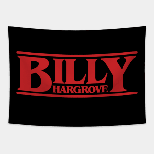 Some Stranger Billy Shirt Full Red Font Tapestry