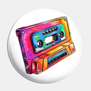 Retro 90s Cassette Tape #2 Pin