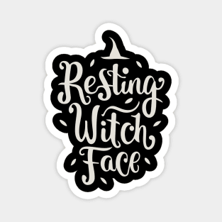 Resting Witch Face Magnet