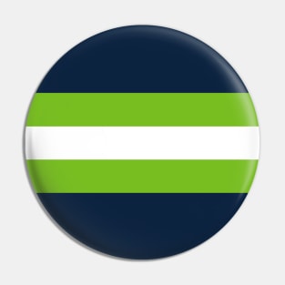 Seattle Color Stripes Pin