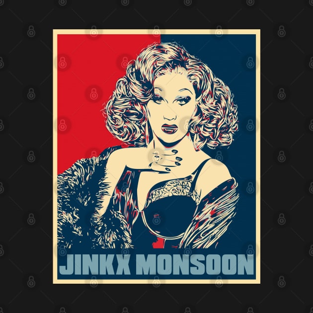 Jinkx Monsoon Hope Poster Art by Odd Even