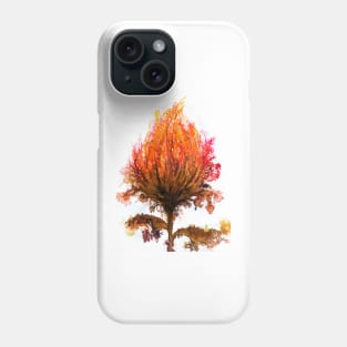 Crazy Red Flower 2 Phone Case