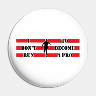 Running For Fun Pin