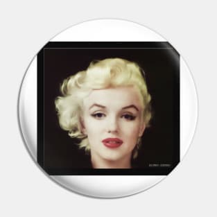 Marilyn in Oil Pin