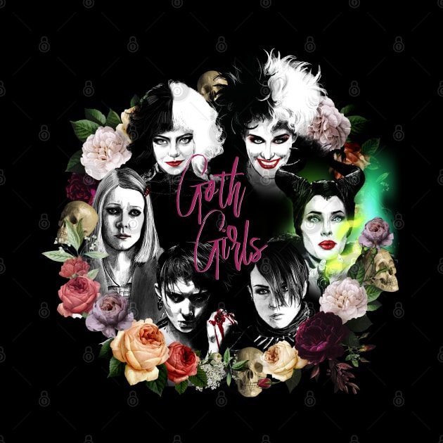 Goth girls movies&tv by Otracreativa