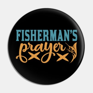 fisherman's prayer Pin