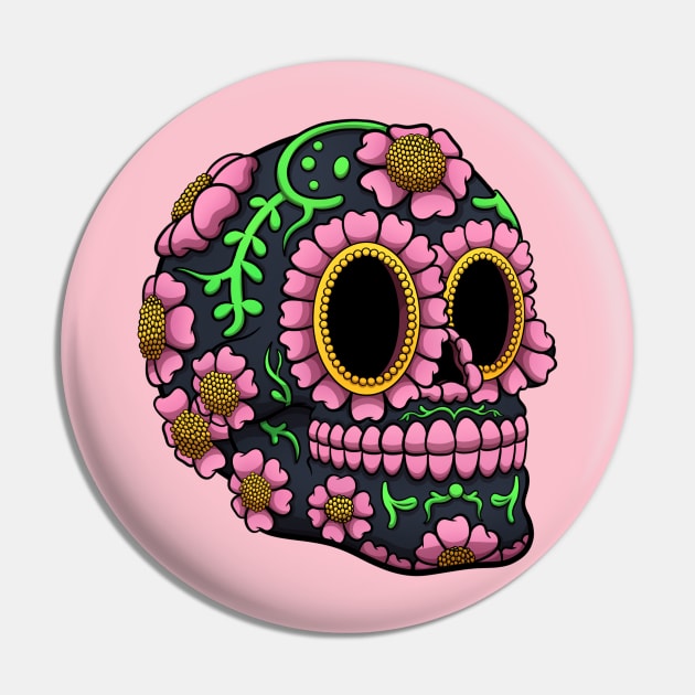 Calavera Pin by TheMaskedTooner