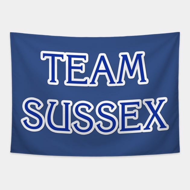 TEAM SUSSEX Tapestry by Scarebaby