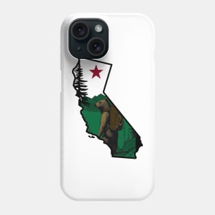 Hiking California Bear Phone Case