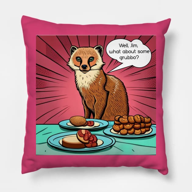 Gef, the Talking Mongoose Pillow by Artful Gifts