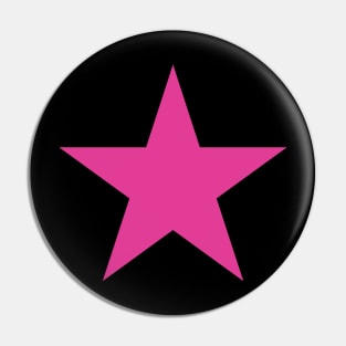 Pink star Pin