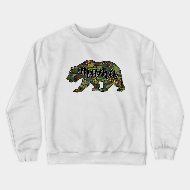 mama bear camo sweatshirt