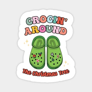 Crocin' Around The Christmas Tree Magnet