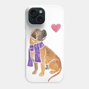 Watercolour Bullmastiff Phone Case