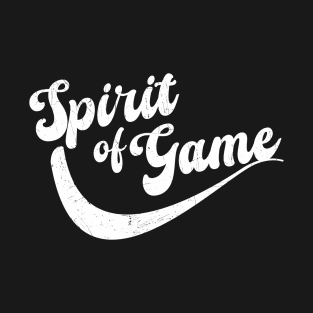 Spirit of Game | White Grunge T-Shirt