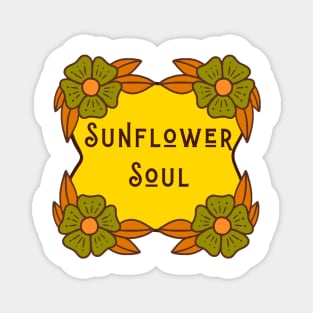 Sunflower Soul Magnet