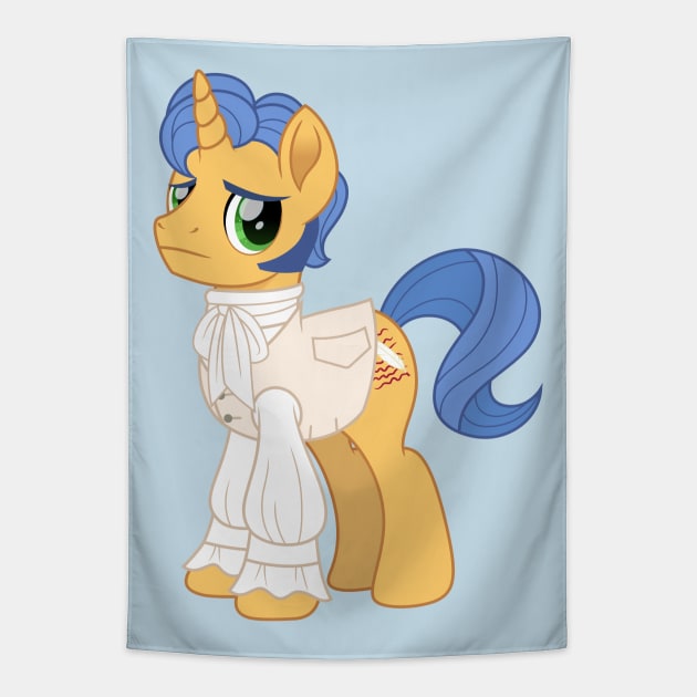 Lucius Spriggs pony Tapestry by CloudyGlow