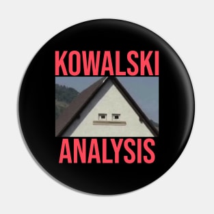 Kowalski Analysis Pin