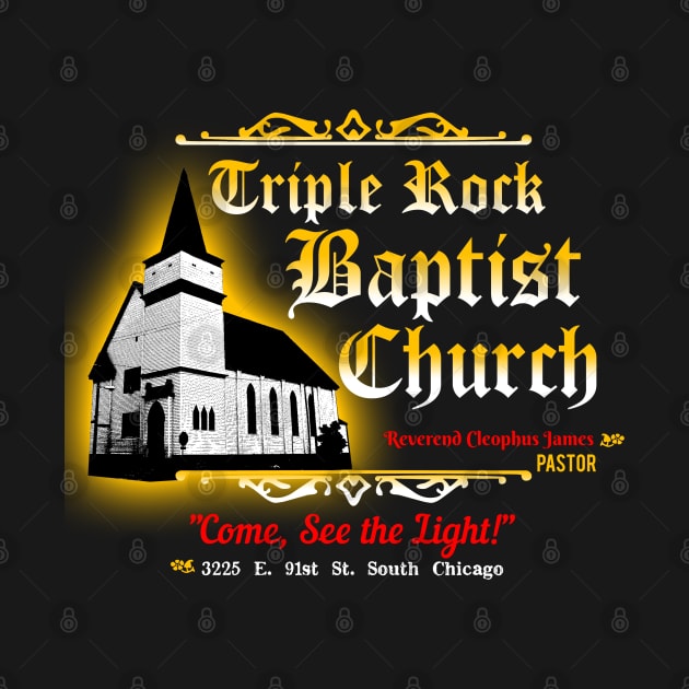 Triple Rock Baptist Church from the Blues Brothers by woodsman