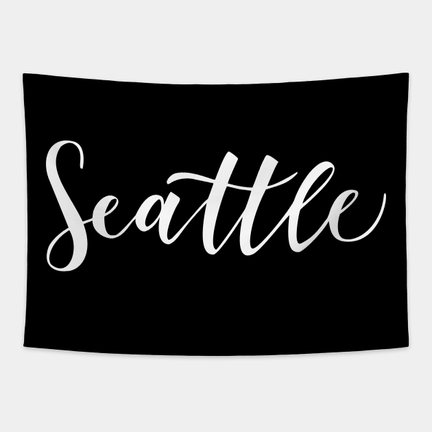 Seattle Tapestry by ProjectX23Red