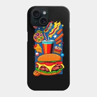 American Food Phone Case