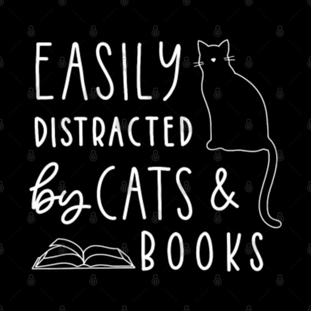 Cat Lover Cats And Books Book Lover Reading Lover by Jayden Forster