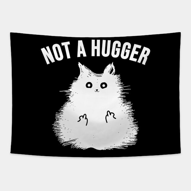 Not A Hugger Tapestry by EnarosaLinda XY