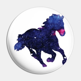 Space Horse Pin