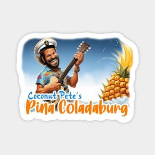 Coconut Pete's Pina Coladaburg Magnet