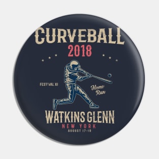 Curveball Phish Pin