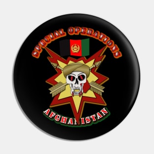 Special Operations - Afghanistan - Skull Pin