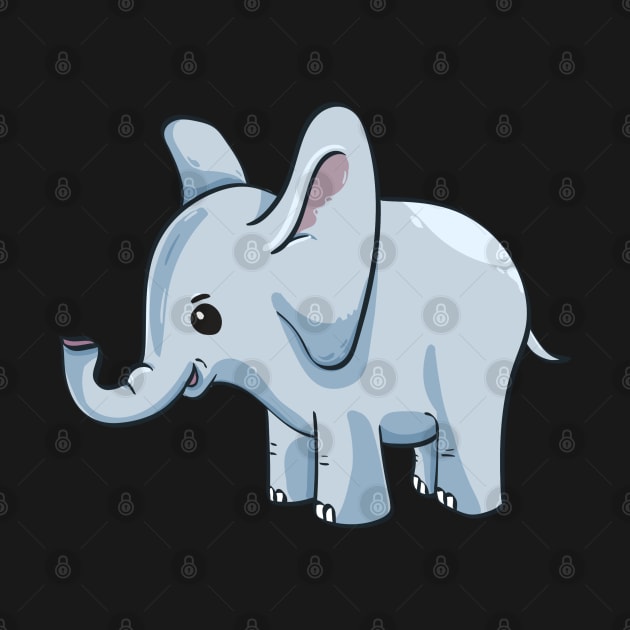 Cute and Adorable Pet Baby Elephant Animal by Normo Apparel