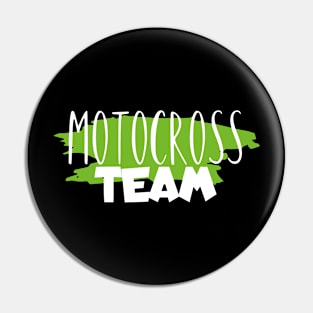 Motocross team Pin