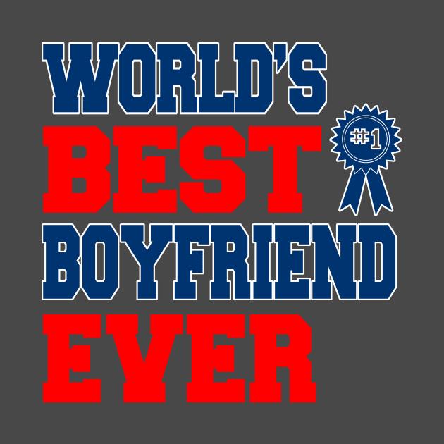 World's Best Boyfriend Ever Funny Gift for Valentines Day by nikkidawn74