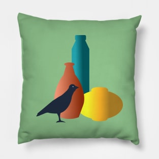 Mid Century Bird Pillow