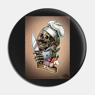 Bone appetit Pin