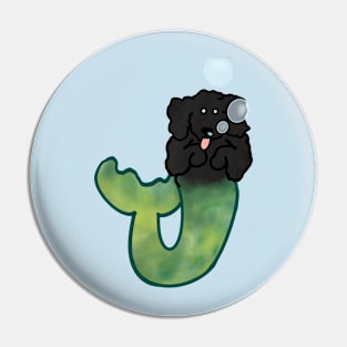 Cheese the Goldendoodle Merdog Pin